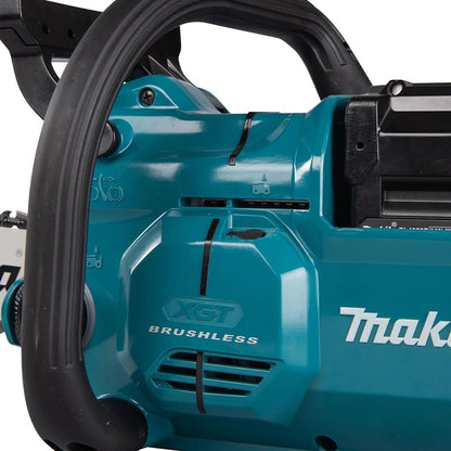 Makita UC022GZ 40V Max XGT Brushless 35cm Chainsaw with 1 x 5.0Ah Battery & Charger