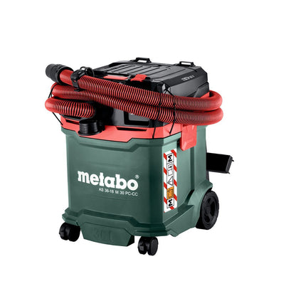 Metabo AS 36-18 M 30 PC-CC 18V M-Class Vacuum Cleaner with 1 x 8.0Ah Battery & Charger