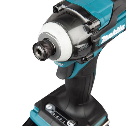 Makita TD004GZ01 40V Max XGT Brushless Impact Driver with 1 x 4.0Ah Battery Charger & Case