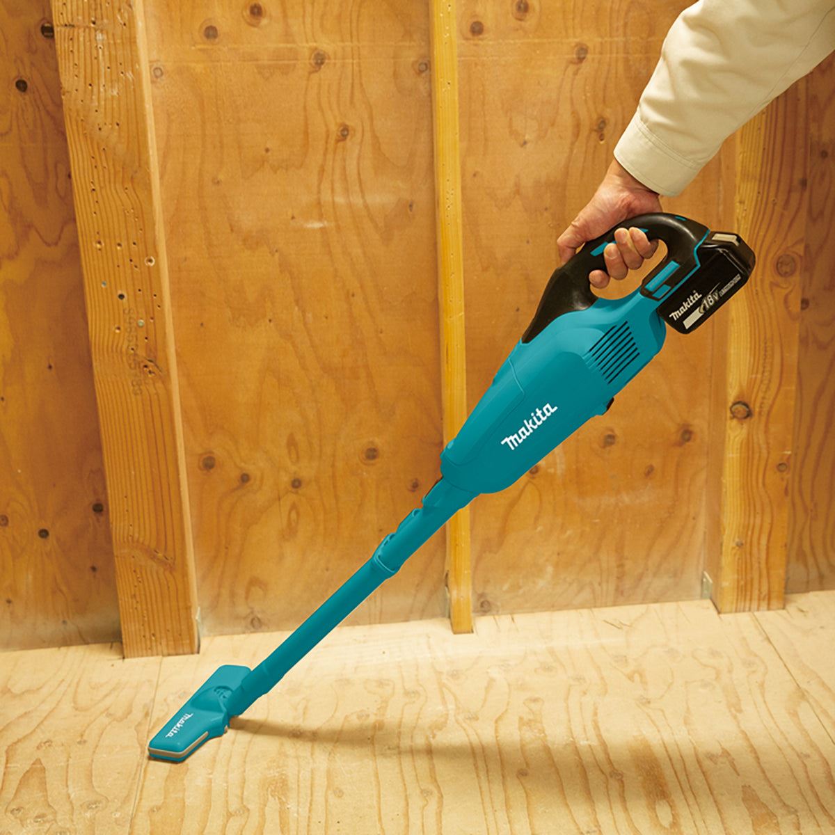 Makita DCL282FZ 18V LXT Brushless 500ml Vacuum Cleaner with 1 x 5.0Ah Battery & Charger