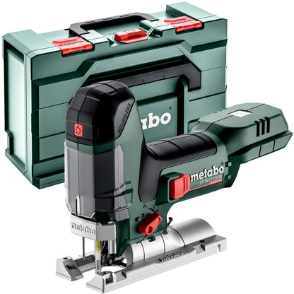 Metabo ST 18 LT 130 BL 18V Brushless Jigsaw with 1 x 2.0Ah Battery Charger & Metabox