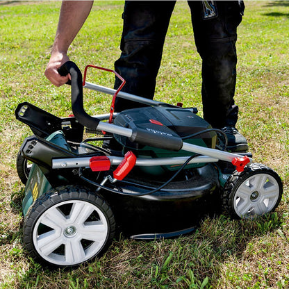 Metabo RM 36-18 LTX BL 46 36V Brushless 46cm Lawn Mower with 2 x 8.0Ah Battery & Charger