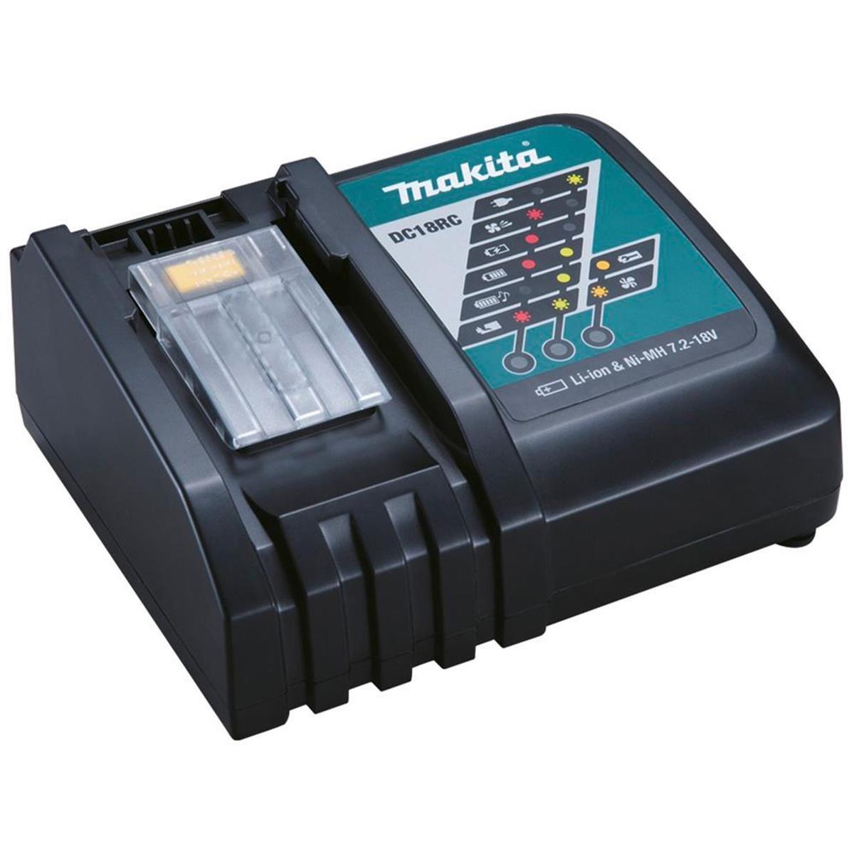Makita DJV182RTJ 18V LXT Brushless Jigsaw Top Handle With 2 x 5.0Ah Batteries, Charger & Case