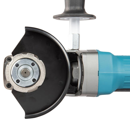 Makita GA055GZ01 40V Max XGT 125mm Brushless Flat-head Angle Grinder Body Only With Makpac Case