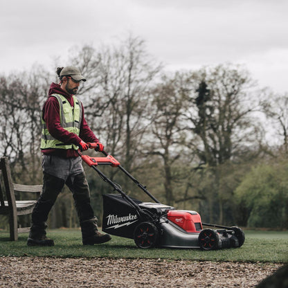 Milwaukee M18F2LM53 36V FUEL Brushless 53cm Self Propelled Lawn Mower with 2 x 12.0Ah Battery & Charger