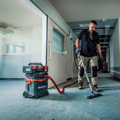 Metabo AS 36-18 M 30 PC-CC 18V M-Class Vacuum Cleaner with 1 x 8.0Ah Battery & Charger