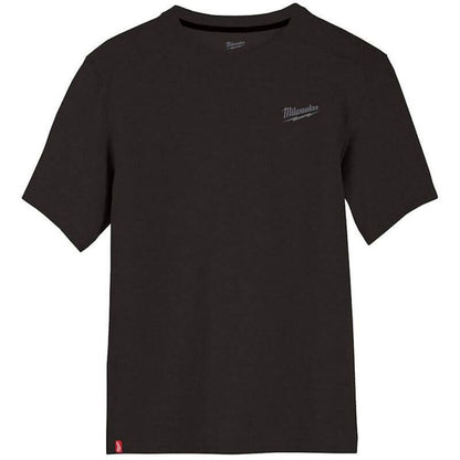 Milwaukee Black Hybrid Short Sleeve Work T-Shirt Large 4932492965