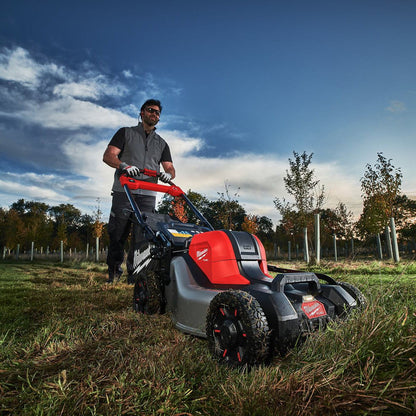 Milwaukee M18F2LM46-0 36V FUEL Brushless 46cm Self Propelled Lawn Mower with 2 x 6.0Ah Battery & Charger