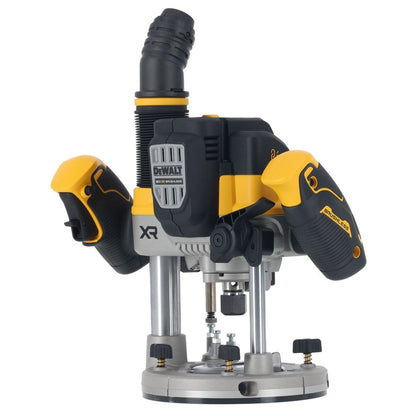 Dewalt DCW620NT 18V XR Brushless 1/2" Plunge Router with 1 x 9.0Ah Battery Charger & Case