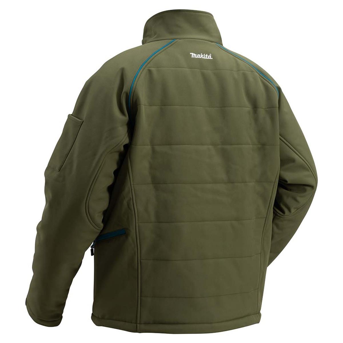 Makita DCJ205ZMO 14.4V-18V LXT Cordless Heated Jacket Olive - Medium