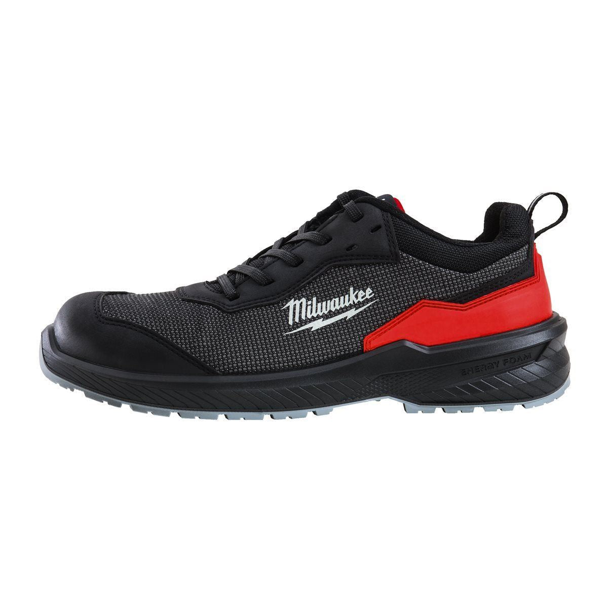 Milwaukee Flextred S1PS Safety Trainers Black Size 10 - 4932493696 Item Condition Used