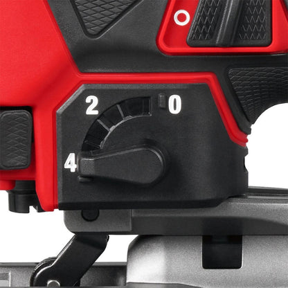 Milwaukee M12FJS-422X 12V FUEL Brushless Jigsaw with 4.0Ah/2.0Ah Batteries Charger & Case 4933493349