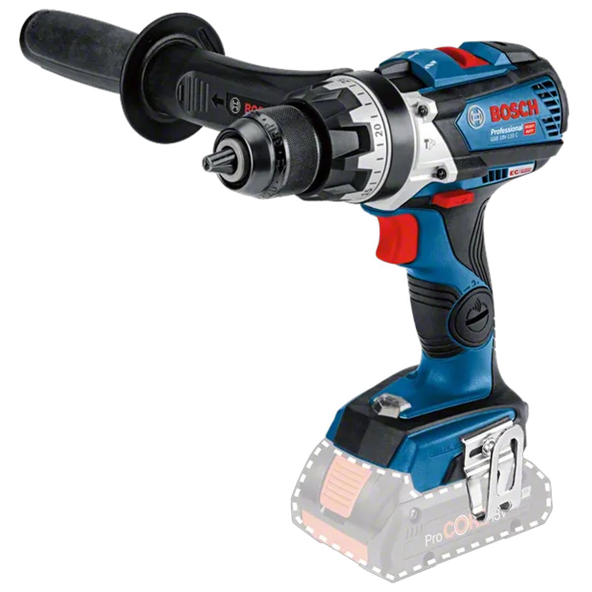 Bosch 0615A5008A 18V Brushless 3 Piece Tool Kit with 2 x 4.0Ah Battery, Charger & Tool Bag - Tool Supplier