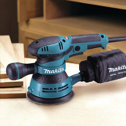 Makita BO5041/2 125mm Random Orbit Sander 240V