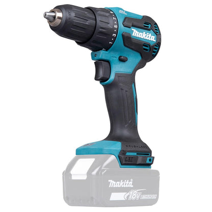 Makita DHP490Z 18V LXT Li-Ion Brushless Combi Drill with 1 x 6.0Ah Battery & Charger