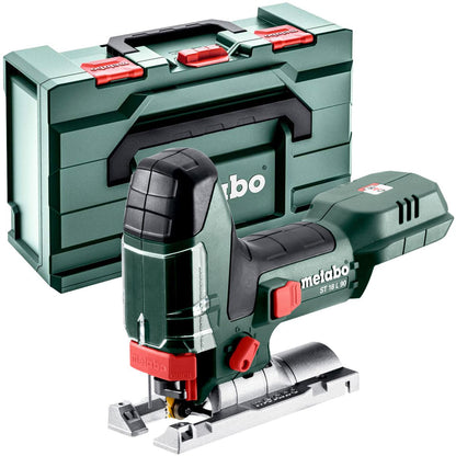 Metabo ST 18 L 90 18V Body Grip Jigsaw with 1 x 4.0Ah Battery Charger & Metabox