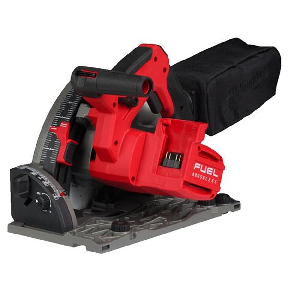 Milwaukee M18FPS55-552PEB 18V 165mm Fuel Brushless Plunge Saw with 2 x 5.5Ah Battery with Blade & Guide Rail Kit