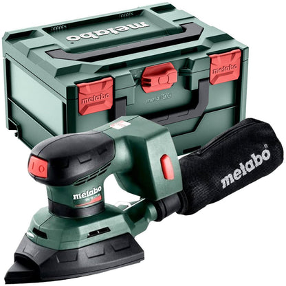 Metabo SM 18 LTX BL 18V Brushless Multi Sander with 1 x 8.0Ah Battery Charger & Metabox