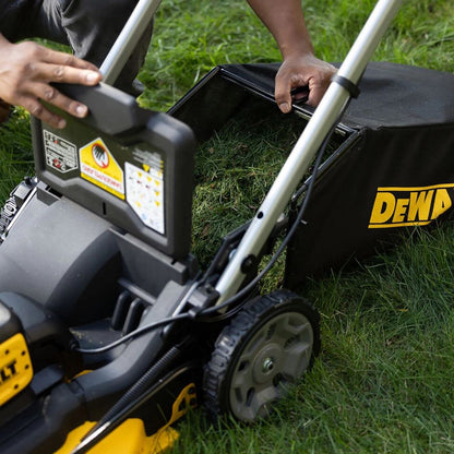 Dewalt DCMWP134N-XJ 36V Brushless Lawn Mower with 2 x 6.0Ah Battery & Charger