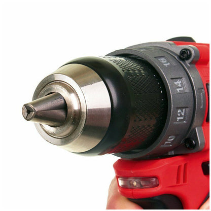Milwaukee M12FDD-602X 12V FUEL Drill Driver with 2 x 6.0Ah Battery Charger & HD Box 4933459821