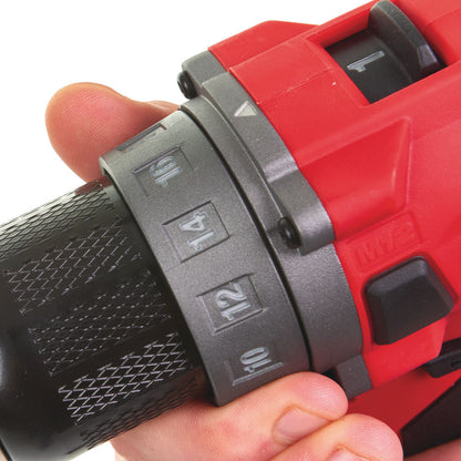 Milwaukee M12FDD-602X 12V FUEL Drill Driver with 2 x 6.0Ah Battery Charger & HD Box 4933459821