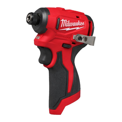 Milwaukee M12BLIDRC-0 12V Brushless Compact Impact Driver with 1 x 5.0Ah Battery & Charger
