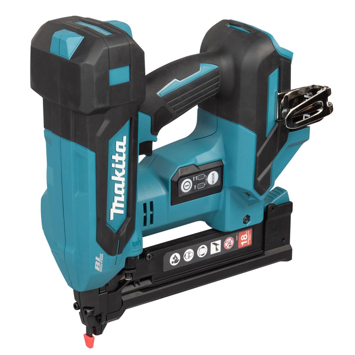 Makita DST630Z 18V LXT Brushless 18G Narrow Crown Stapler with 1 x 6.0Ah Battery & Charger