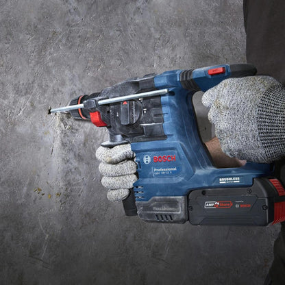 Bosch GBH 18V-22 X 18V Brushless SDS+ Rotary Hammer with GDE 18V-12 Dust Extractor Attachment