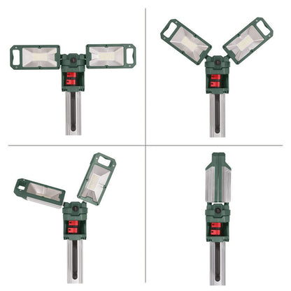 Metabo BSA 18 LED 5000 DUO-S 18V Tripod Site Light with 1 x 8.0Ah Battery & Charger