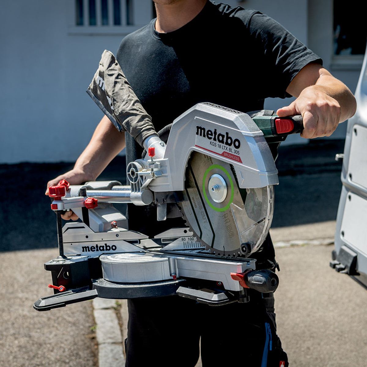 Metabo KGS 18 LTX BL 305 18V 305mm Brushless Mitre Saw with 1 x 5.2Ah Battery & Charger