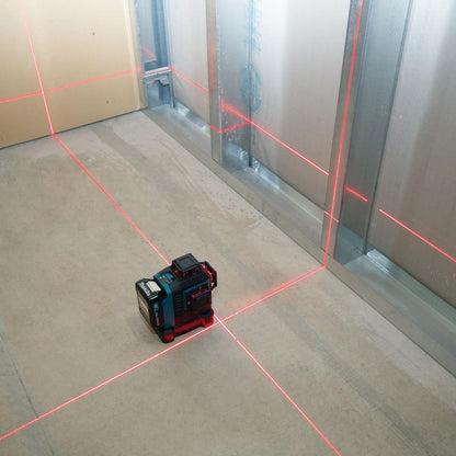Makita SK700DZ 12Vmax CXT 25m Red Multi-Line Laser With Kit Bag