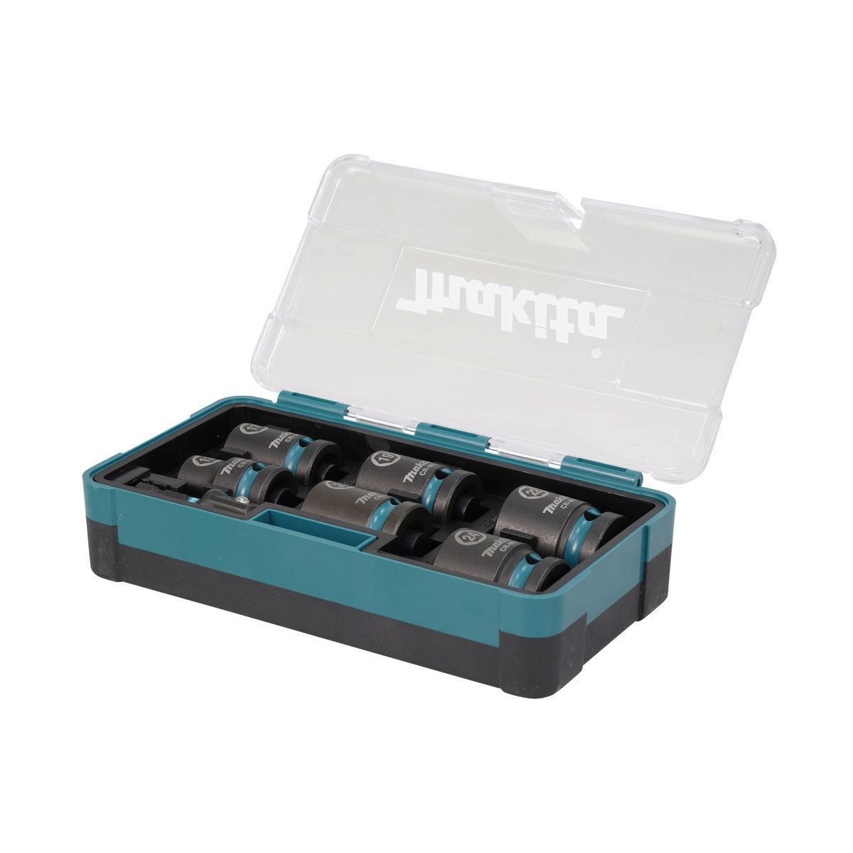 Makita E-16592 1/2" Square Drive Black Impact Socket Set Of 7 Piece