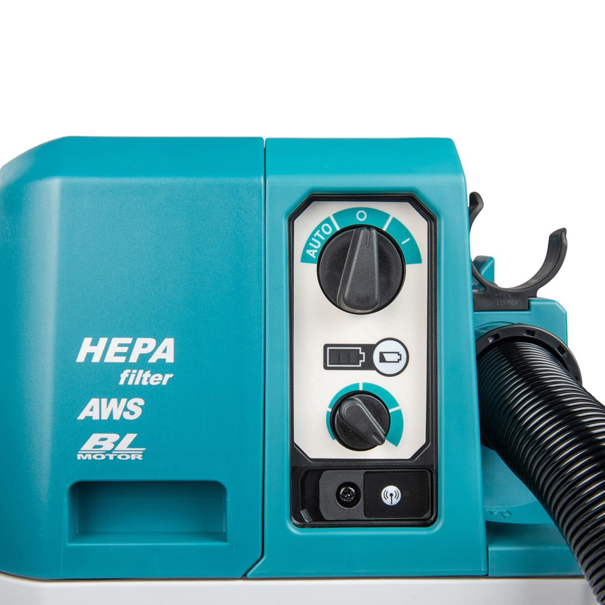 Makita VC013GLZ03 40V Max XGT Brushless Vacuum Cleaner with 1 x 2.5Ah Battery & Charger
