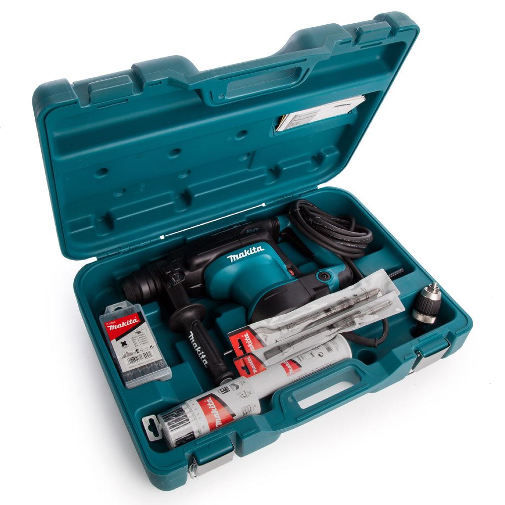 Makita S-MAK32C/2 SDS-PLUS AVT Rotary Hammer Drill With Carrying Case 240V