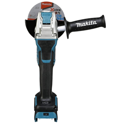 Makita DGA519Z 18V LXT Brushless 125mm Angle Grinder with 1 x 6.0Ah Battery & Charger