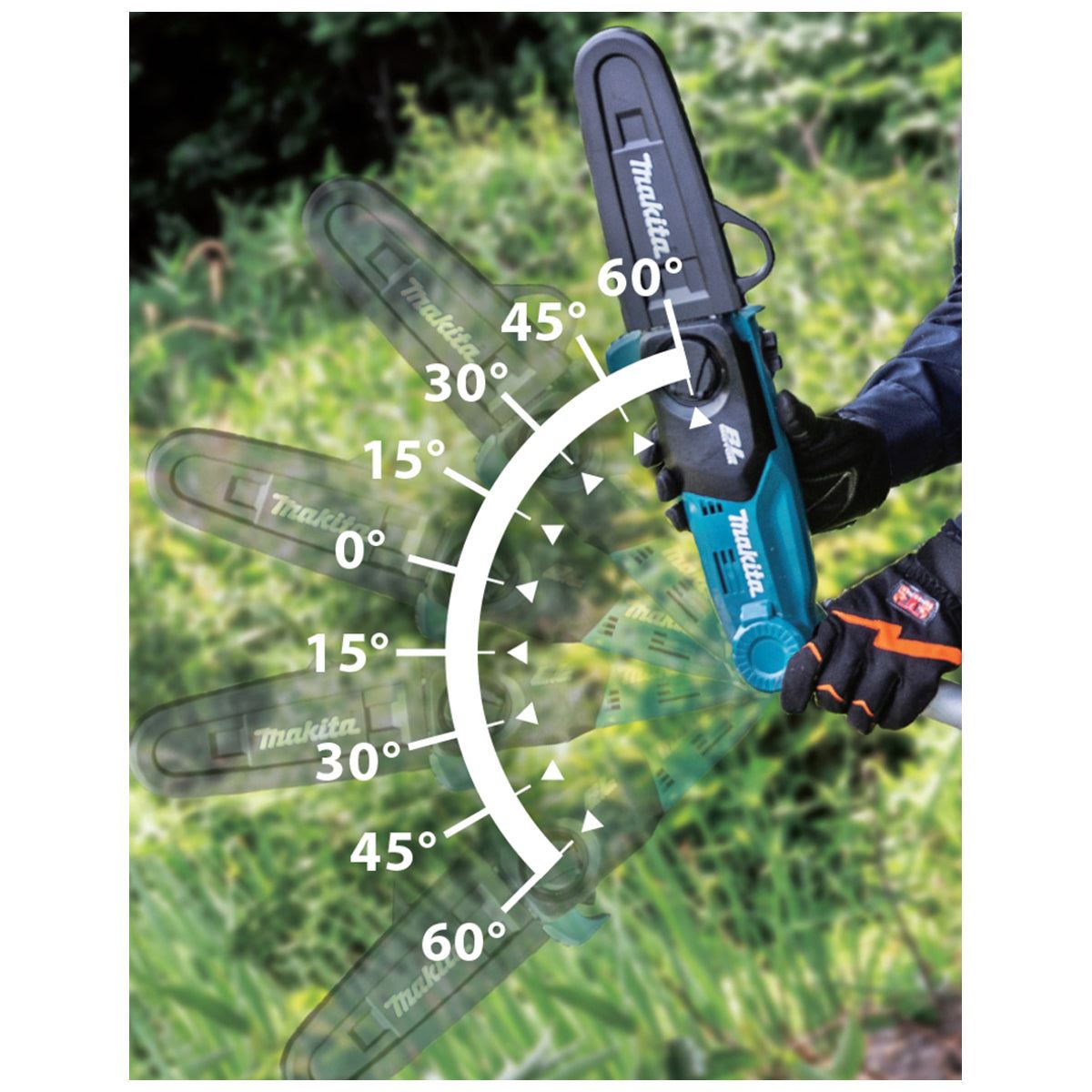 Makita DUA200Z 18V LXT Brushless Pole Saw Body Only