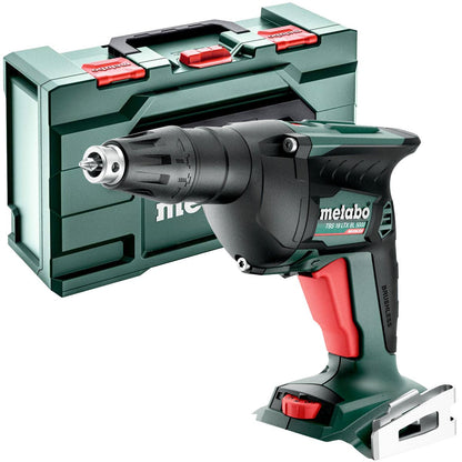 Metabo TBS 18 LTX BL 5000 18V Brushless Drywall Screwdriver with 1 x 2.0Ah Battery Charger & Metabox