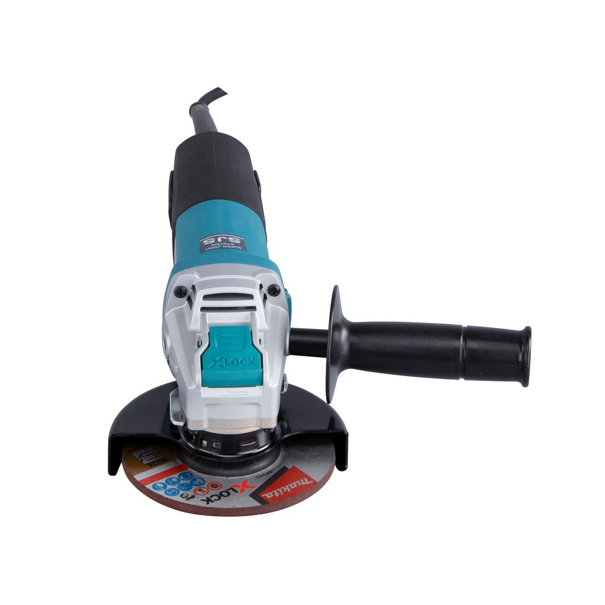 Makita GA5080RX05/2 125mm Corded Angle Grinder 240V Heavy-Duty Grinder for Precision Cutting & Grinding