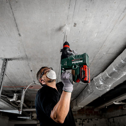 Metabo KH 18 LTX BL 35 Q 18V Brushless 3 Mode SDS+ Rotary Hammer Drill with 1 x 8.0Ah Battery Charger & Metabox