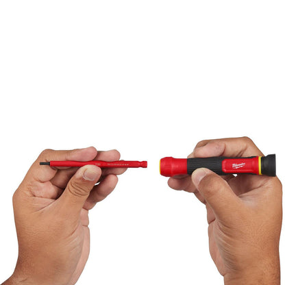 Milwaukee Insulated 8-in-1 Precision Multi Bit Screwdriver Set 4932493659