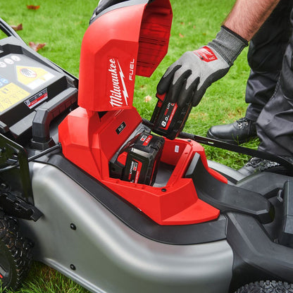 Milwaukee M18F2LM46-0 36V FUEL Brushless 46cm Self Propelled Lawn Mower with 2 x 5.5Ah Battery & Charger
