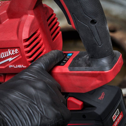 Milwaukee M18ONEFHIWF1D-0C 18V FUEL Brushless D-Handle 1" Impact Wrench with 1 x 5.0Ah Battery Charger & Case