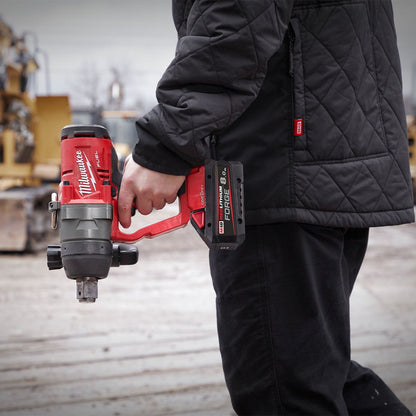 Milwaukee M18ONEFHIWF1-0X 18V FUEL ONE-KEY 1" Impact Wrench with 1 x 8.0Ah Battery Charger & Case