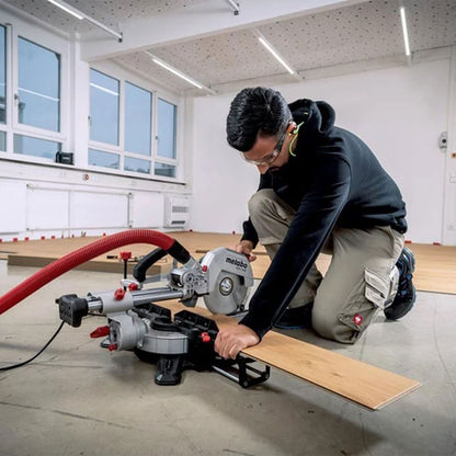 Metabo KGS 216 M 216mm Single Bevel Sliding Mitre Saw with Sliding Function 110V/1500W 613216390 Item Condition Seller Refurbished