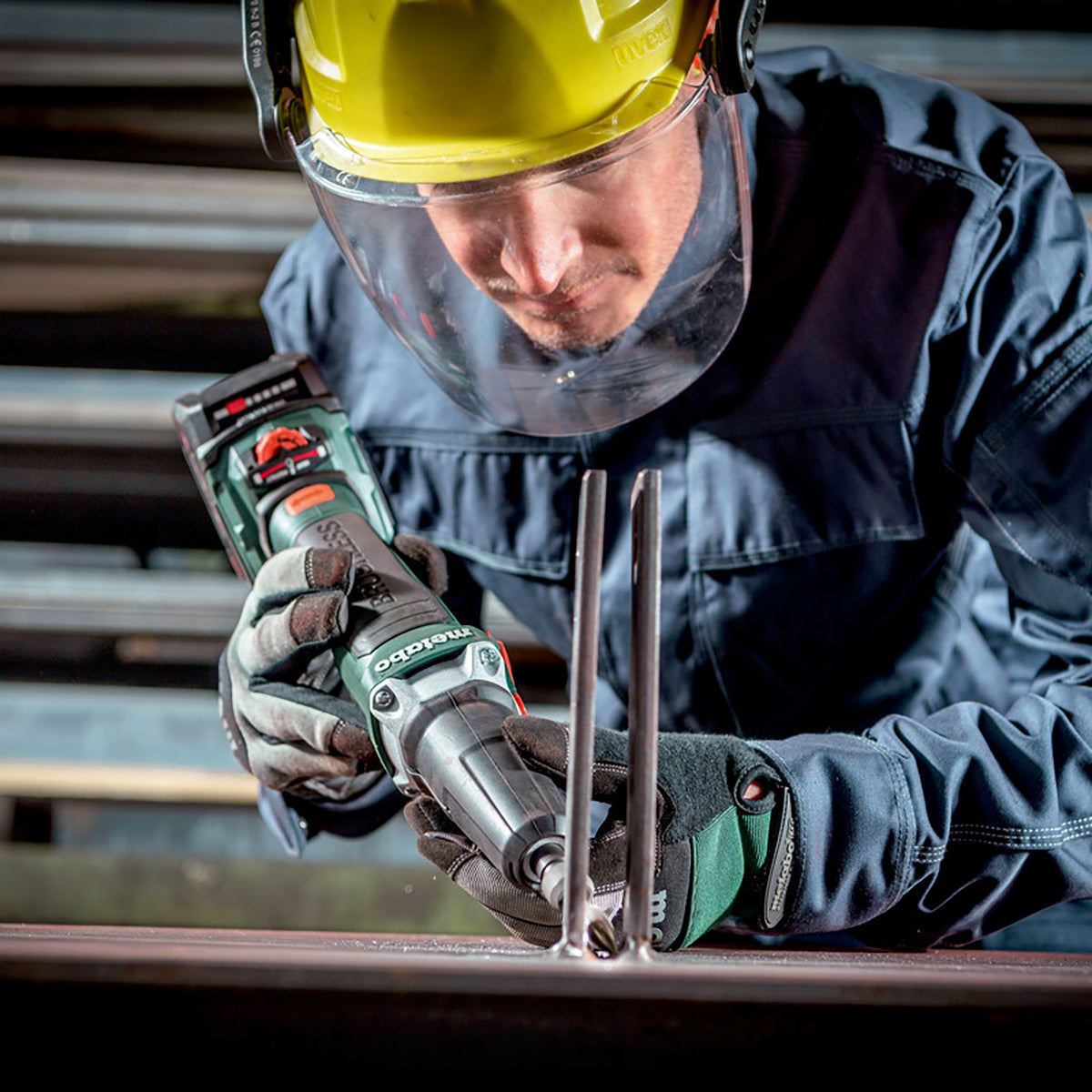 Metabo GVB 18 LTX BL 11-28 18V Brushless Die Grinder with 1 x 2.0Ah Battery & Charger