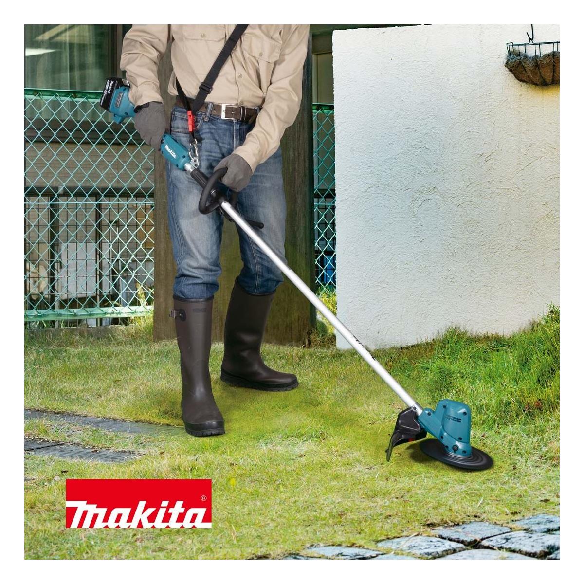 Makita DUR194ZX3 18V LXT Brushless Line Trimmer with 1 x 5.0Ah Battery & Charger