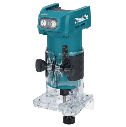 Makita DRT52Z 18V LXT Brushless 1/4" Router Trimmer with 1 x 6.0Ah Battery & Charger