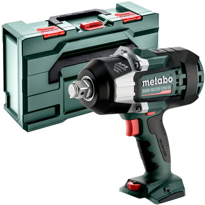 Metabo SSW 18 LTX 1750 BL 18V Brushless 3/4" Impact Wrench with 1 x 4.0Ah Battery Charger & Metabox