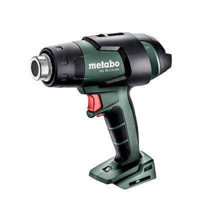 Metabo HG 18 LTX 500 18V Cordless Heat Gun with 1 x 4.0Ah Battery Charger & Metabox