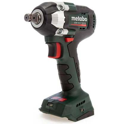 Metabo SSW 18 LT 300 BL 18V Brushless 1/2" Impact Wrench with 1 x 8.0Ah Battery Charger & Metabox